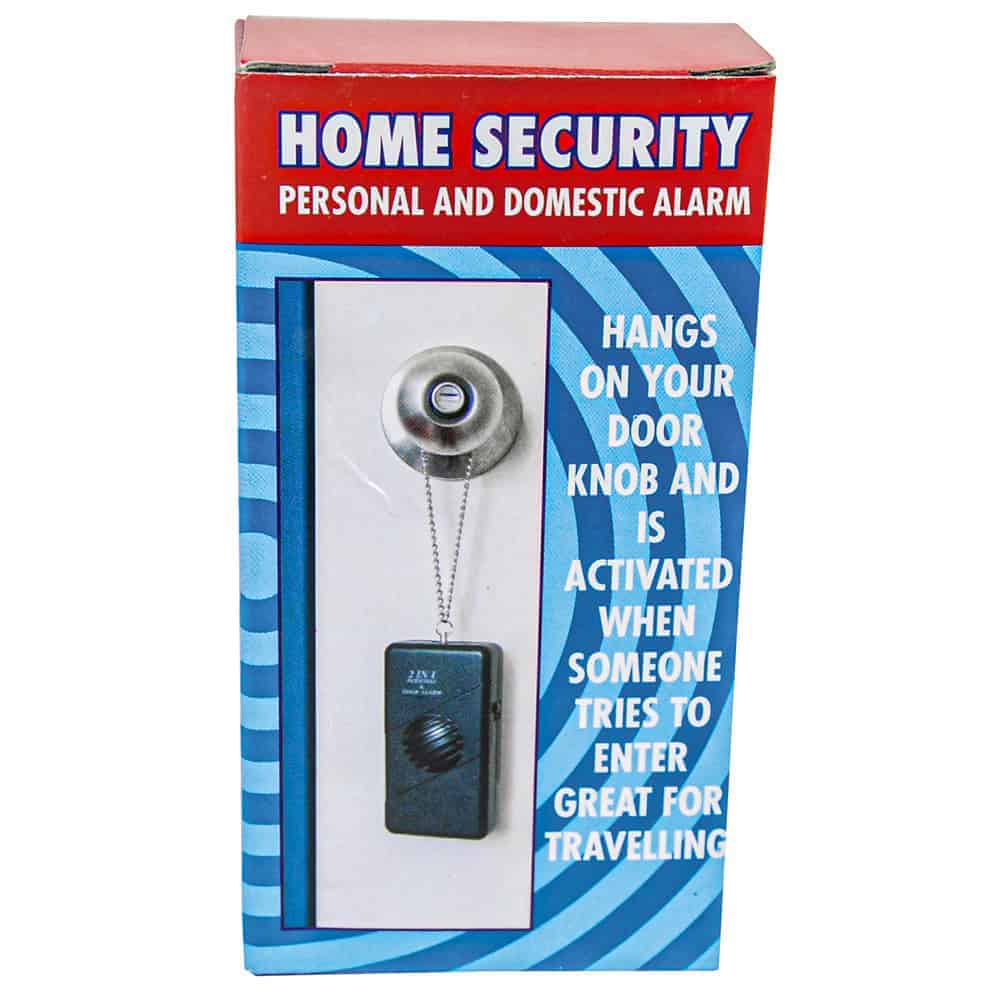 2-in-1 Personal and Burglar Alarm, 120 dB Siren, Dual Mode Operation, Portable Door Window Security, Pull Pin Activation, 9V Battery Powered, Travel and Home Protection - Image 3
