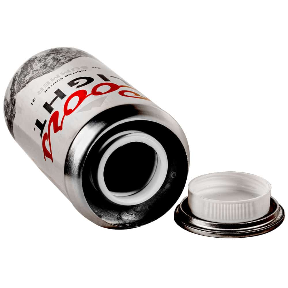 Coors Light Beer Can Diversion Safe, Authentic Brand Design, Weighted to Feel Full When Picked Up, Screw-Top Lid, Hidden Compartment 1.25 x 3.75 Inches, Garage Man Cave Refrigerator Concealment - Image 2