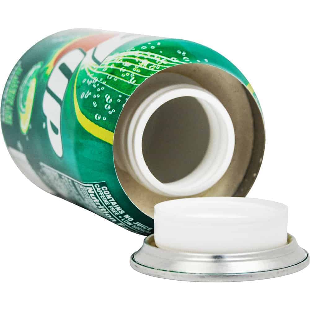 Lemon-Lime Soda Can Safe, Weighted to Feel Full, Screw-Top Lid, Hidden Compartment 1 x 3.5 Inches, Authentic Appearance, Diversion Safe for Home Security - Image 2