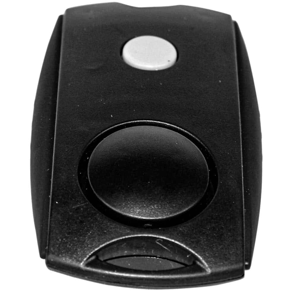 Mini Personal Alarm 120 dB, LED Flashlight, Belt Clip, Batteries Included, Compact Design, Black or Pink, Emergency Alert System - Image 3