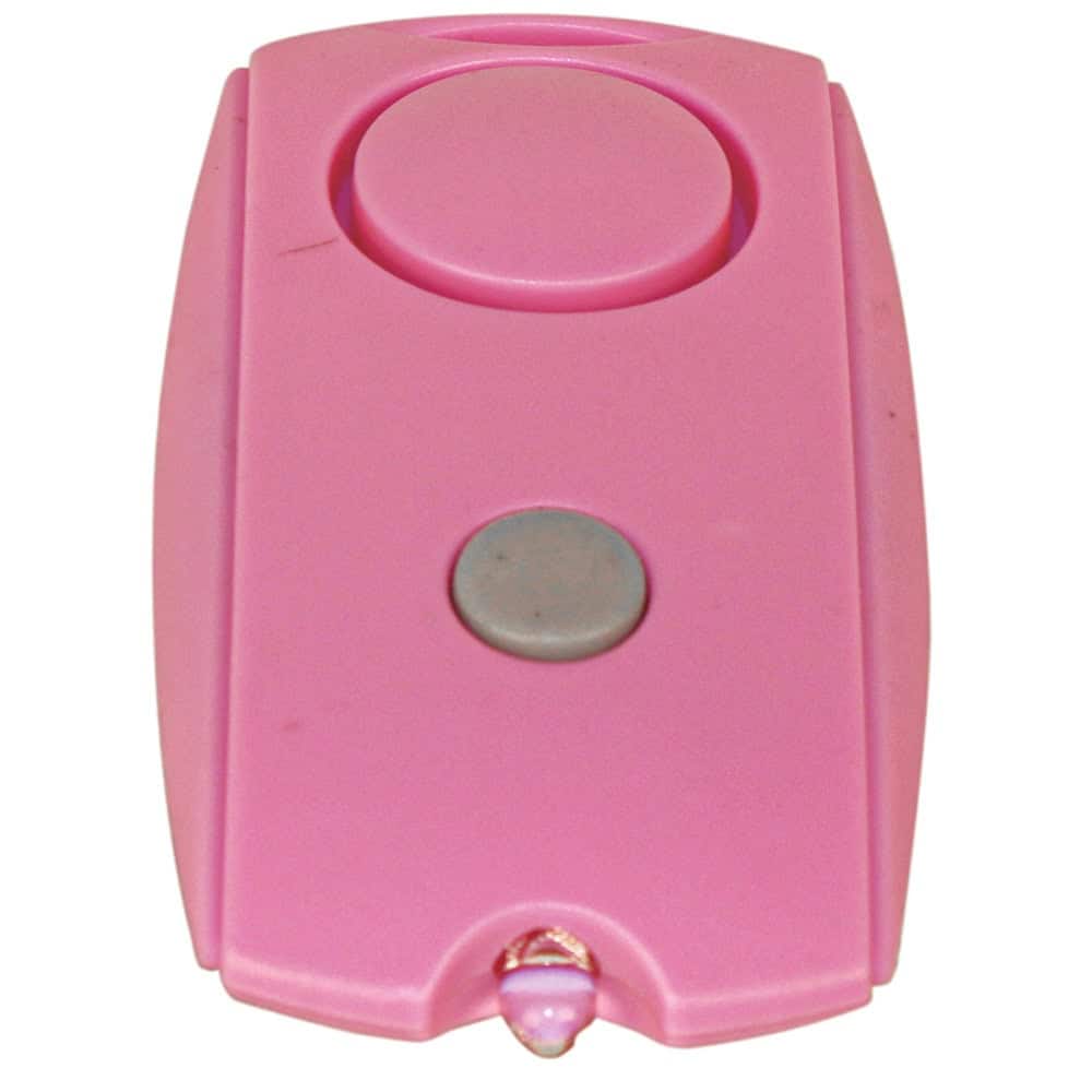 Mini Personal Alarm 120 dB, LED Flashlight, Belt Clip, Batteries Included, Compact Design, Black or Pink, Emergency Alert System - Image 6