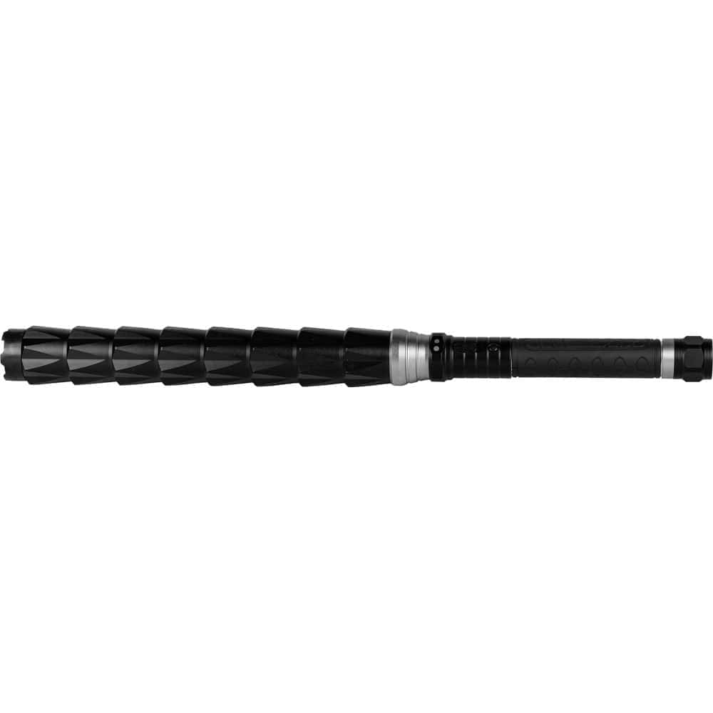Bouncer Stun Baton with Flashlight, 100 Million Volts, 4.9 Milliamps, 22 Inch Extended Reach, 280 Lumen LED Light, Aircraft Aluminum, Glass Breaker Tip, Rechargeable, Professional Grade Defense - Image 3