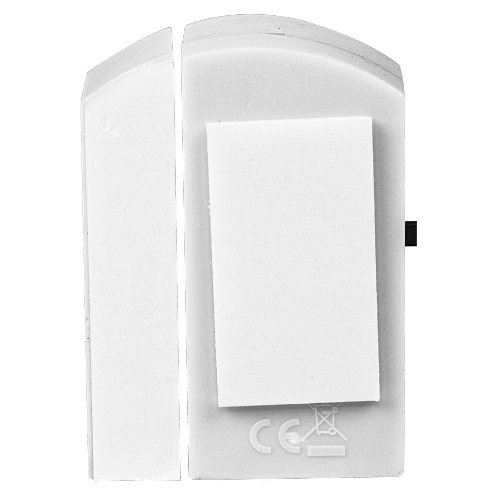 Magnetic Door-Window Alarm 2-Pack, 90 dB Entry Alert, Magnetic Contact Sensor, Adhesive Installation, Battery Operated with Batteries Included, No Wiring Required, Home Apartment Renter Security - Image 2