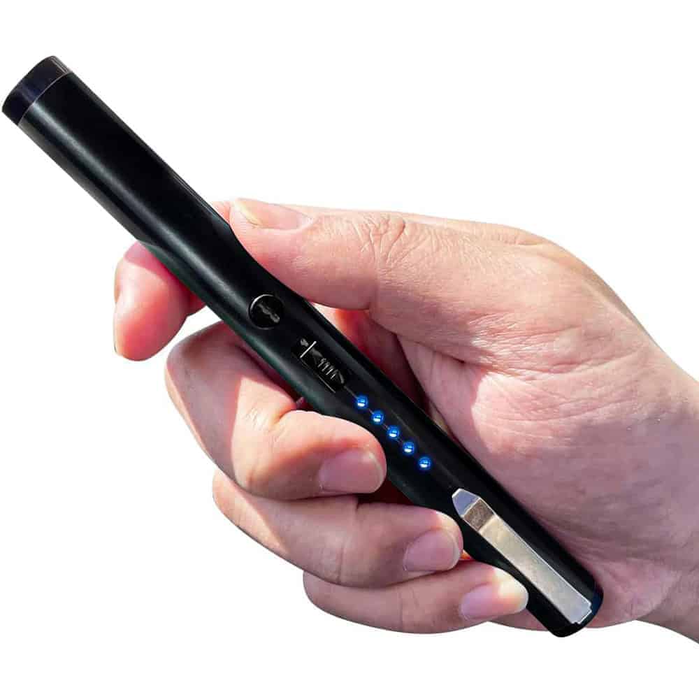 Stun Pen, 40 Million Volts, 2.5 Milliamps, Functional Writing Pen, Battery Meter, Multiple Colors, Rechargeable, Professional Disguise - Image 3