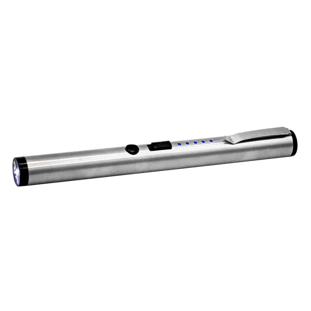 Stun Pen, 40 Million Volts, 2.5 Milliamps, Functional Writing Pen, Battery Meter, Multiple Colors, Rechargeable, Professional Disguise