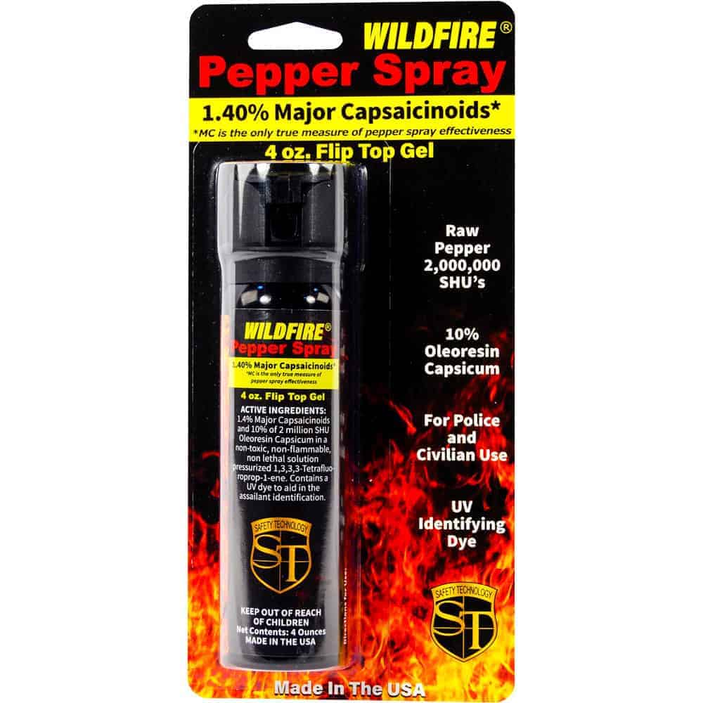 Wildfire Pepper Gel 1.4% MC, 2 Million SHU, No Wind Blowback, Indoor Safe, Multiple Sizes - Image 6