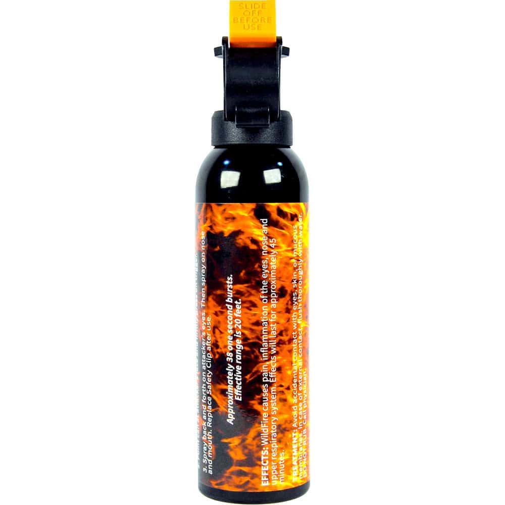 Wildfire Pepper Spray Fogger 1.4% MC, 2 Million SHU Maximum Heat, Multiple Size Options 4oz 9oz 16oz, Area Defense Cloud Pattern, Home Security Protection - Image 7