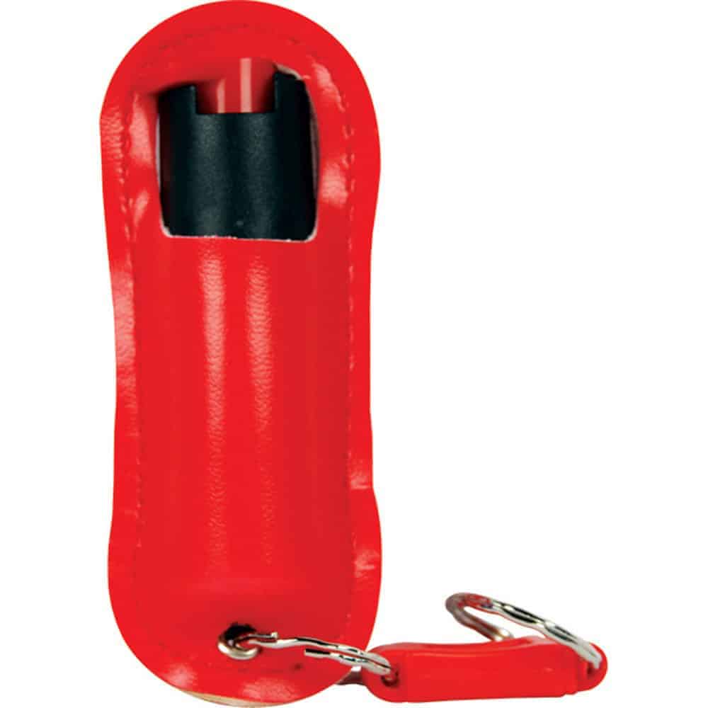 Wildfire Pepper Spray 1.4% MC with Stylish Halo Holster, Half Ounce Keychain Carry, 6-8 Foot Range, Quick-Draw Design, Multiple Colors Including Leopard Print and Rhinestone - Image 13