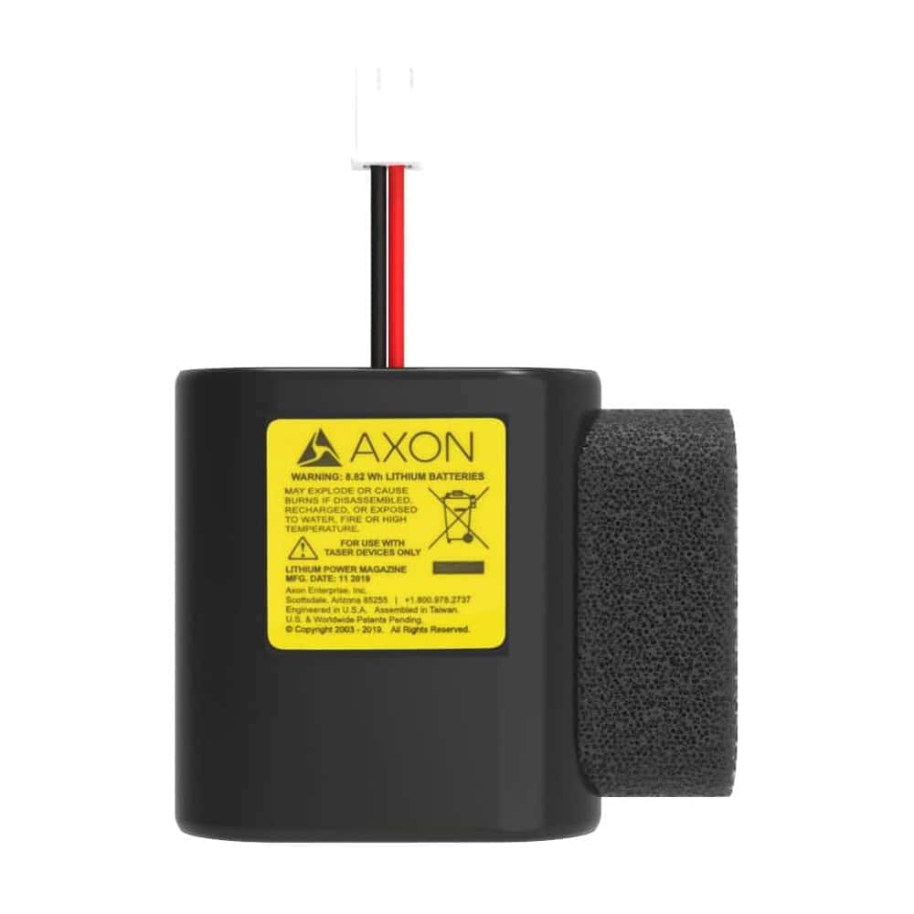 TASER Pulse Lithium Replacement Battery Pack — 50 Firings, Easy Swap, Compatible with TASER Pulse, Reliable Power When It Counts