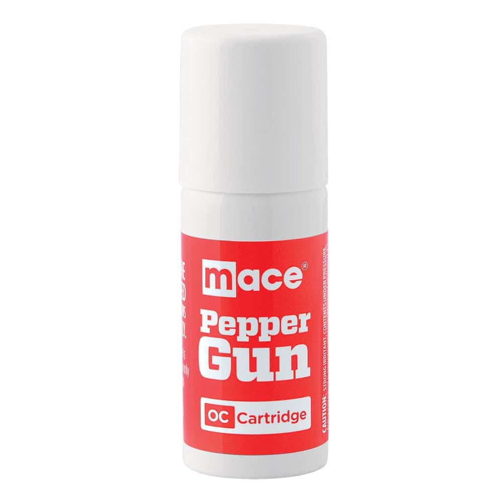 Mace Pepper Gun 2.0 OC Dual Pack Refill Cartridges, Maximum Strength OC Pepper Spray, Two Pack, Fits All Pepper Gun 2.0 Models, Personal Protection Backup Supply - Image 3