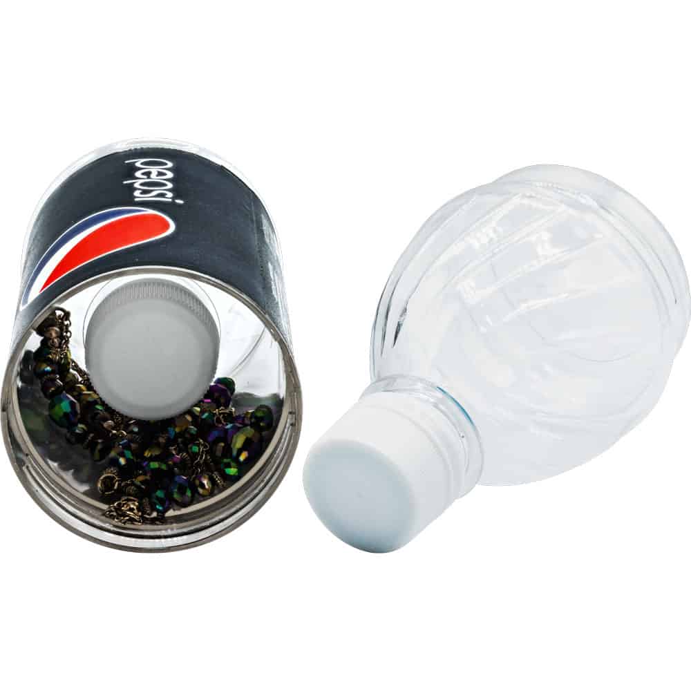 Soda Bottle Diversion Safe, Realistic 2-Liter Design, Weighted to Feel Full, Hidden Compartment 1 x 3.5 Inches, Refrigerator Pantry Concealment, Kitchen Storage Safe, Home Security
