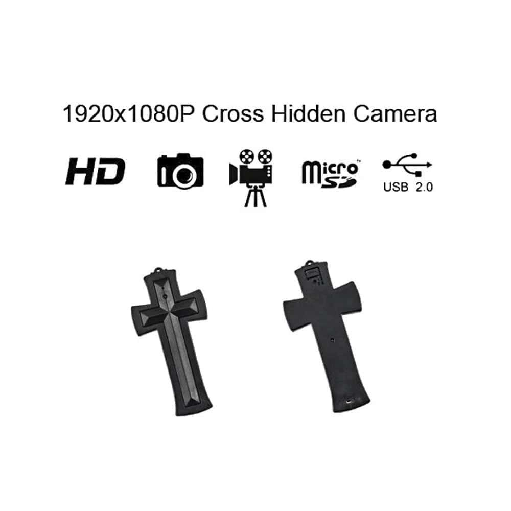 Cross Hidden Camera with DVR, 1080P HD Video, Motion Activated Recording, Religious Decor Disguise, 16GB Built-In Memory, Wall-Mount Covert Surveillance, Loop Recording, Home Security Monitor - Image 4