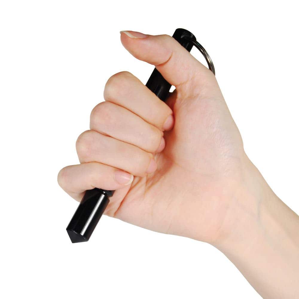 Kubotan Self Defense Keychain, Aircraft Grade Aluminum, 5.5 Inch Length, Keyring Included, Multiple Colors, Pressure Point Defense Tool