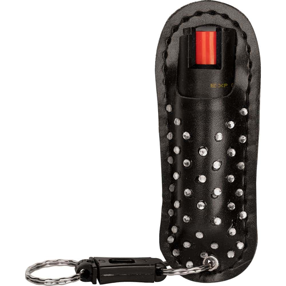 Pepper Shot Pepper Spray 1.2% MC, Half Ounce, Halo Holster, Stylish Keychain Defense - Image 16