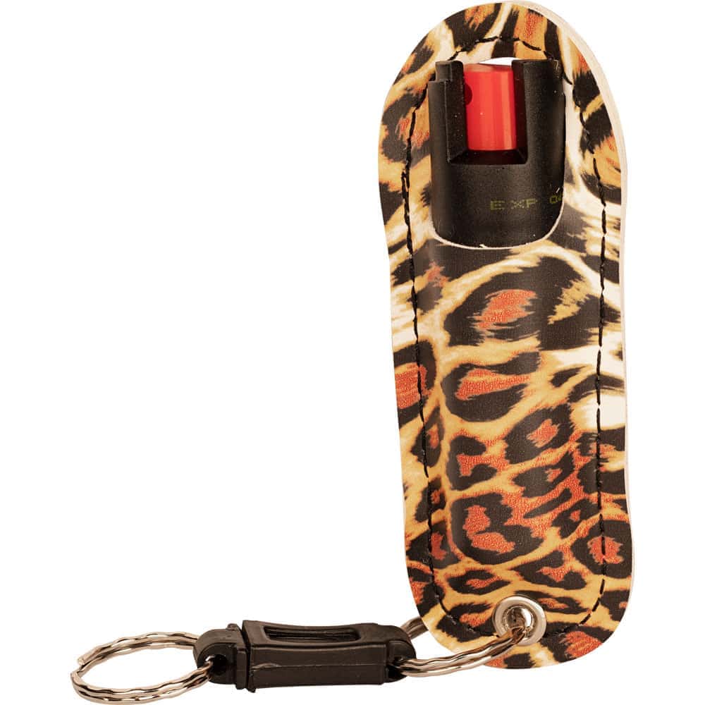 Pepper Shot Pepper Spray 1.2% MC, Half Ounce, Halo Holster, Stylish Keychain Defense - Image 22