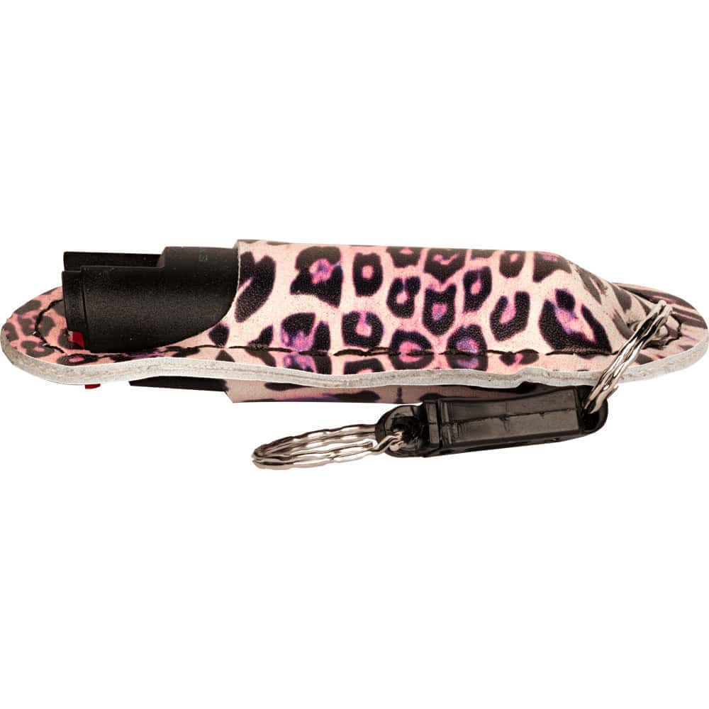 Pepper Shot Pepper Spray 1.2% MC, Half Ounce, Halo Holster, Stylish Keychain Defense - Image 25