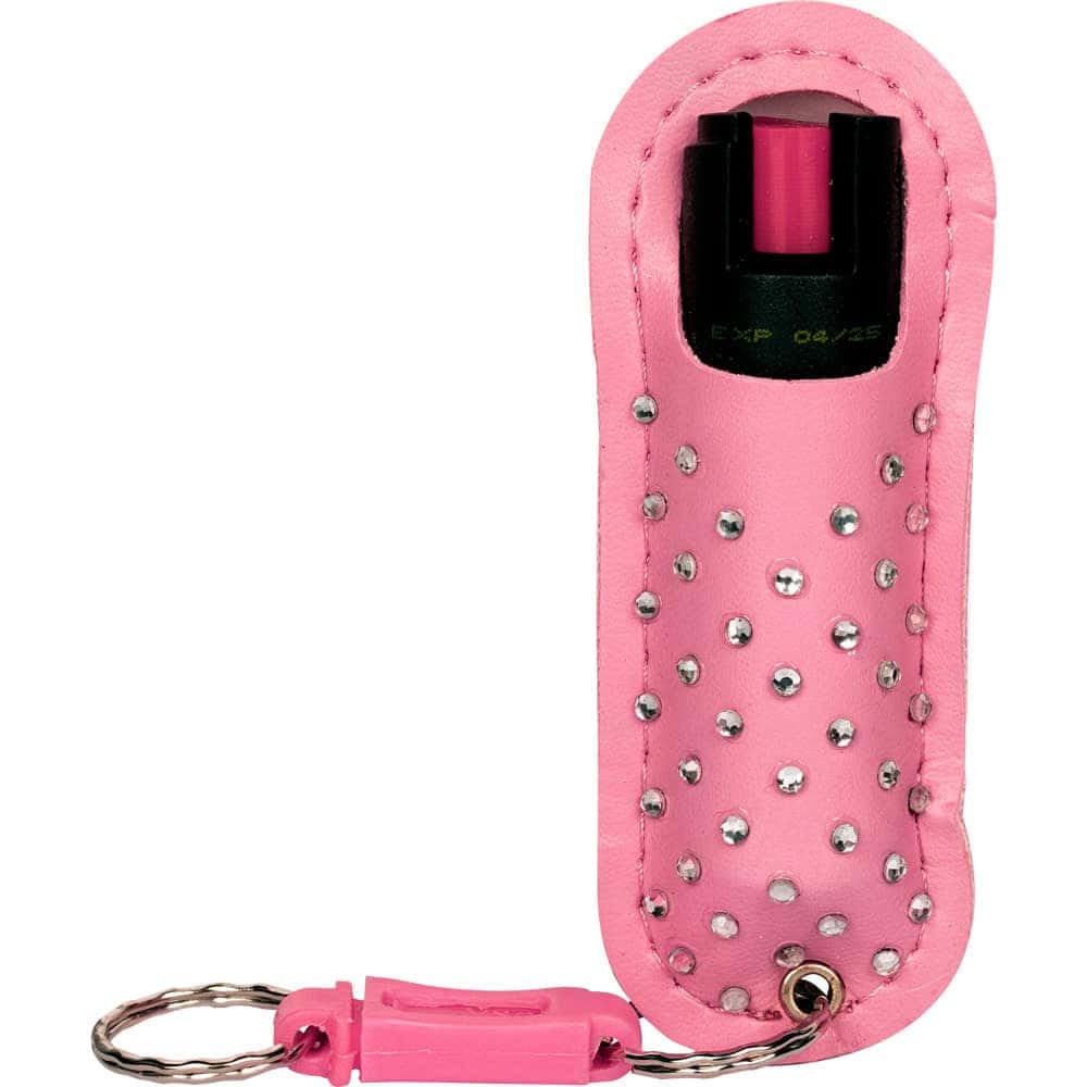 Pepper Shot Pepper Spray 1.2% MC, Half Ounce, Halo Holster, Stylish Keychain Defense - Image 18