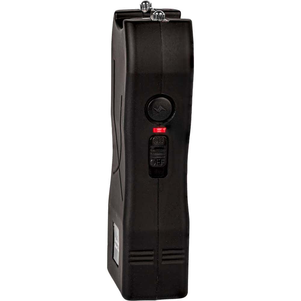 Runt Stun Gun 80 Million Volts, Compact Keychain Size, 4.5 Milliamps Real Stopping Power, Rechargeable, 100 Lumen LED Flashlight, Disable Pin Wrist Strap, Multiple Colors - Image 4
