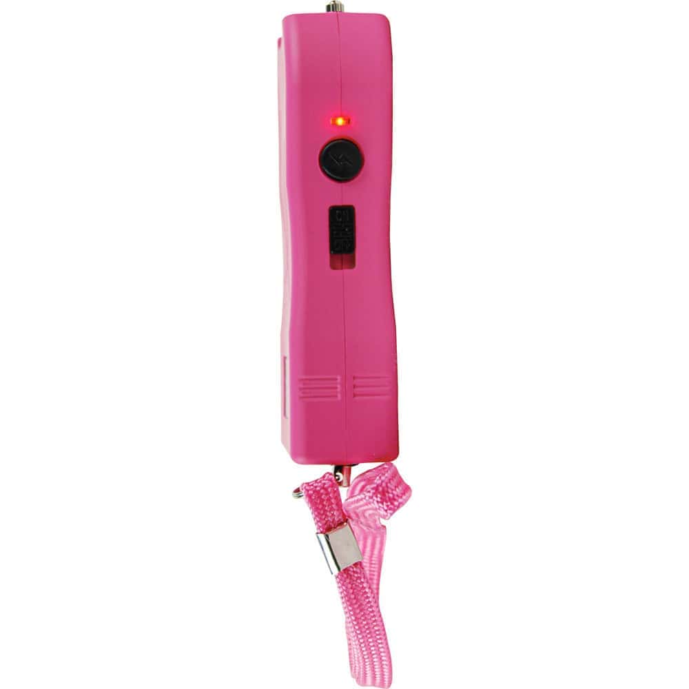 Runt Stun Gun 80 Million Volts, Compact Keychain Size, 4.5 Milliamps Real Stopping Power, Rechargeable, 100 Lumen LED Flashlight, Disable Pin Wrist Strap, Multiple Colors - Image 8