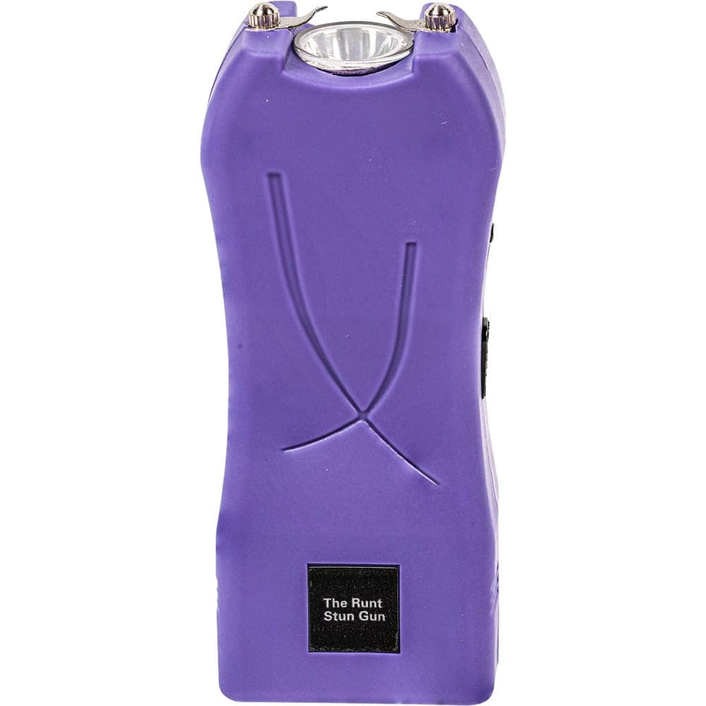 Runt Stun Gun 80 Million Volts, Compact Keychain Size, 4.5 Milliamps Real Stopping Power, Rechargeable, 100 Lumen LED Flashlight, Disable Pin Wrist Strap, Multiple Colors - Image 14