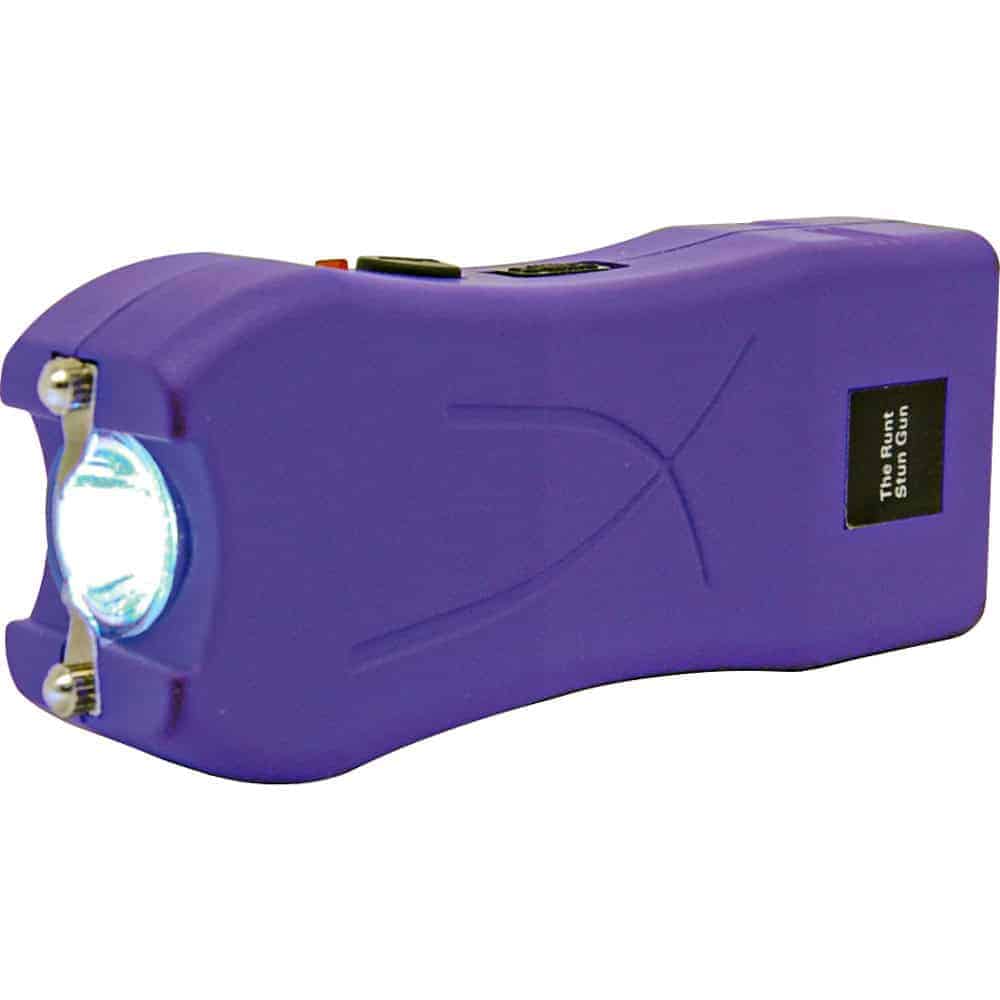 Runt Stun Gun 80 Million Volts, Compact Keychain Size, 4.5 Milliamps Real Stopping Power, Rechargeable, 100 Lumen LED Flashlight, Disable Pin Wrist Strap, Multiple Colors - Image 16