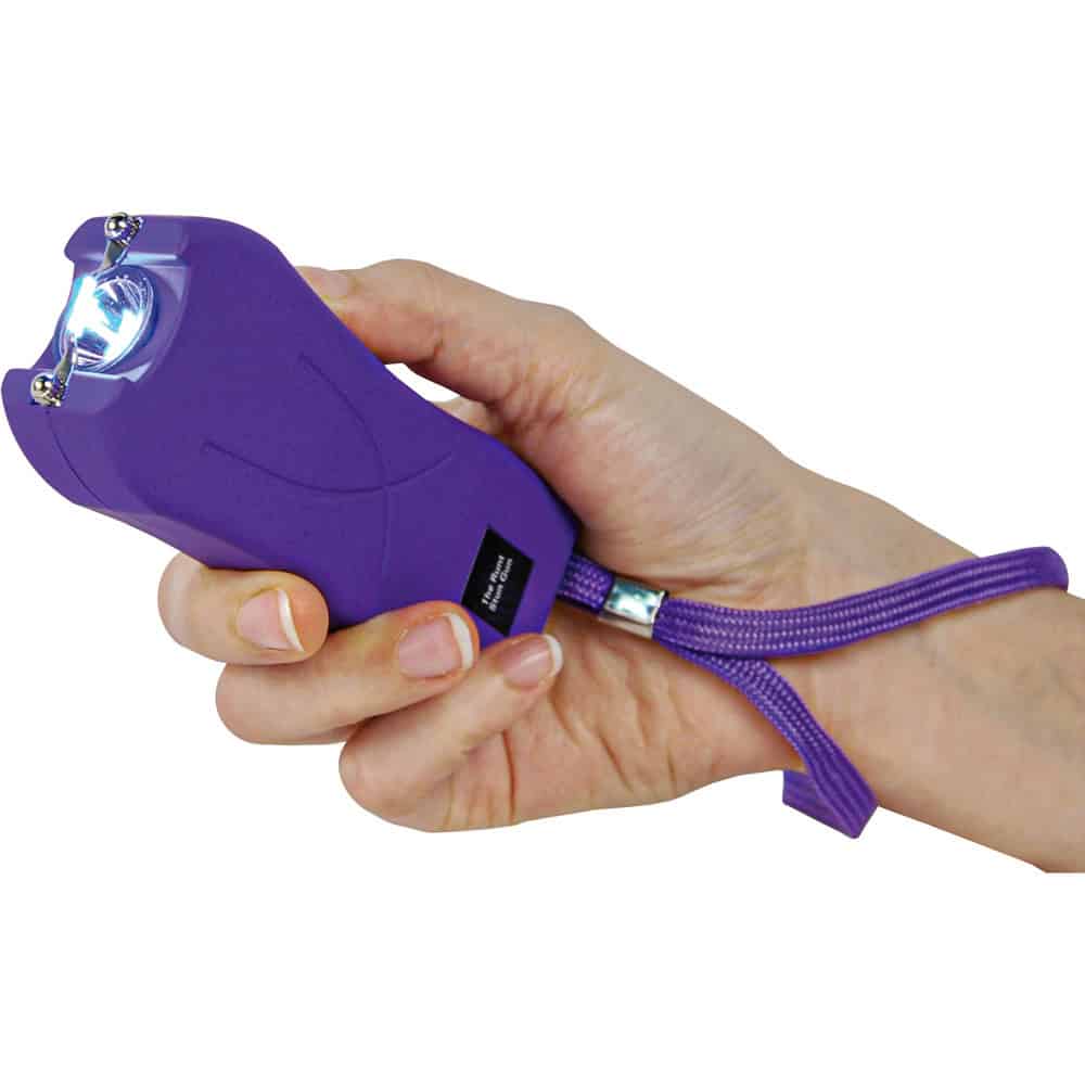 Runt Stun Gun 80 Million Volts, Compact Keychain Size, 4.5 Milliamps Real Stopping Power, Rechargeable, 100 Lumen LED Flashlight, Disable Pin Wrist Strap, Multiple Colors - Image 19