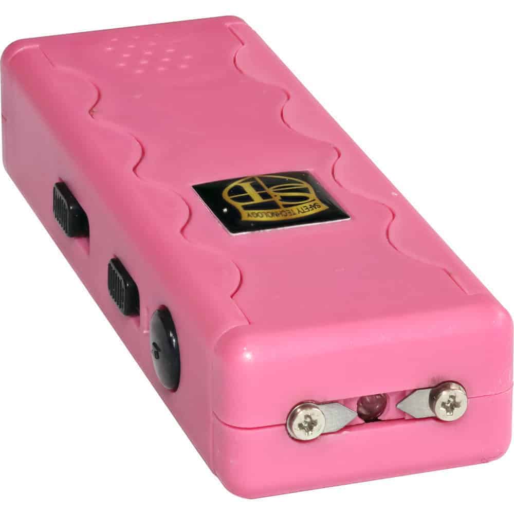 SAL Stun Gun with Alarm, 95 Million Volts, 4.8 Milliamps, 120 dB Siren, 120 Lumen Flashlight, Rechargeable, Multiple Colors - Image 6