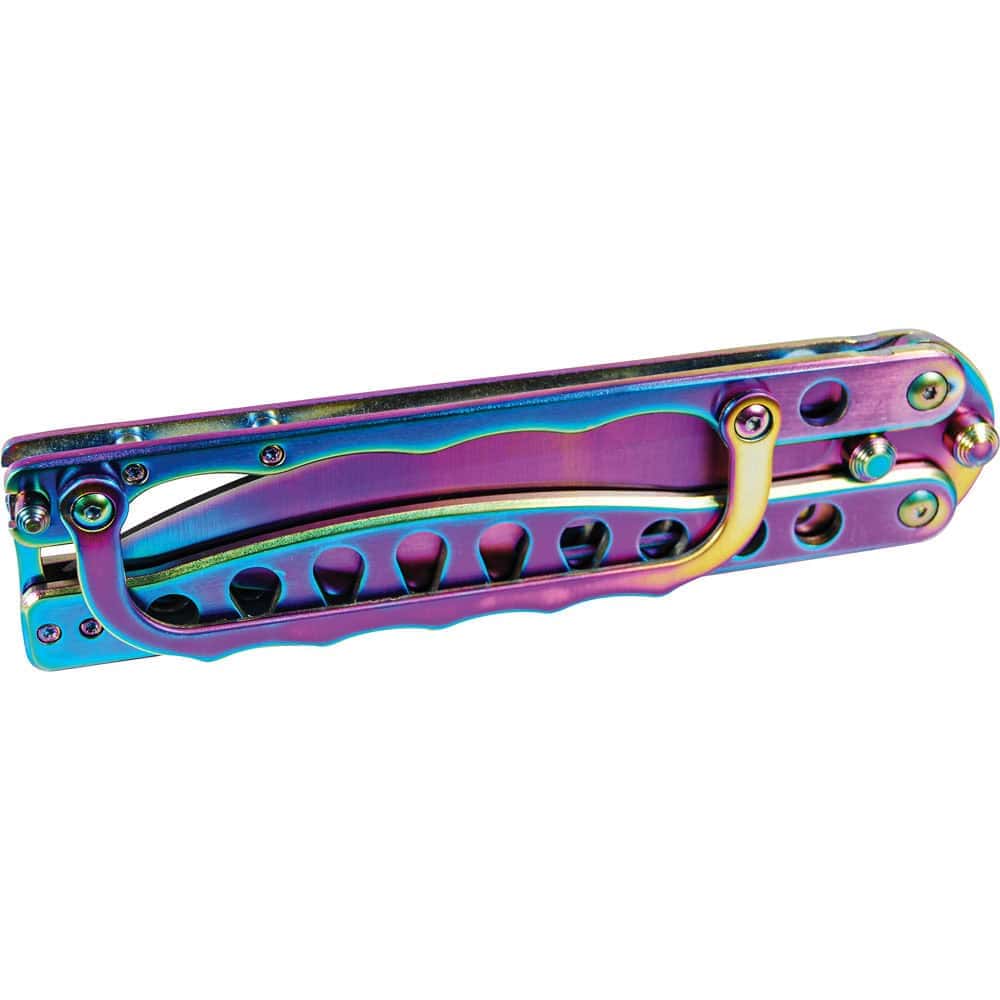 Butterfly Trench Knife, 5 Inch Stainless Steel Blade with Knuckle Guard Handle, 11 Inch Overall Length, Dual-Purpose Defense Design, Multiple Finishes Available - Image 8