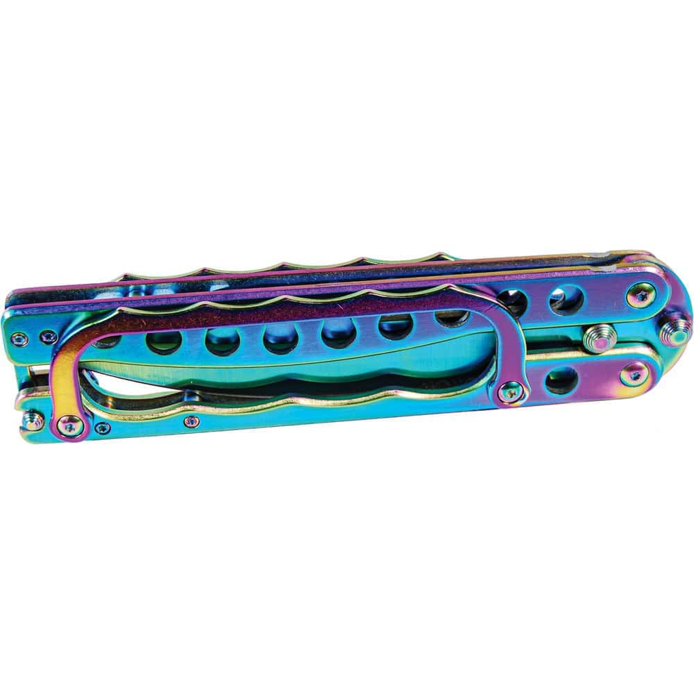 Butterfly Trench Knife, 5 Inch Stainless Steel Blade with Knuckle Guard Handle, 11 Inch Overall Length, Dual-Purpose Defense Design, Multiple Finishes Available - Image 7