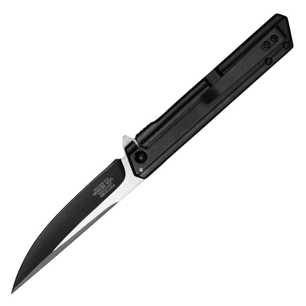 8.5 Inch Assisted Open Pocket Knife, Full 4 Inch 3Cr13 Steel Blade, Spring-Assisted One-Hand Opening, Multiple Color Options, Large EDC Folder for Serious Cutting Tasks - Image 2