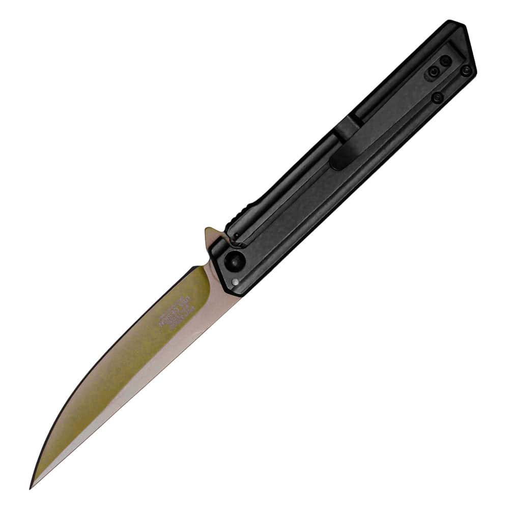 8.5 Inch Assisted Open Pocket Knife, Full 4 Inch 3Cr13 Steel Blade, Spring-Assisted One-Hand Opening, Multiple Color Options, Large EDC Folder for Serious Cutting Tasks - Image 6