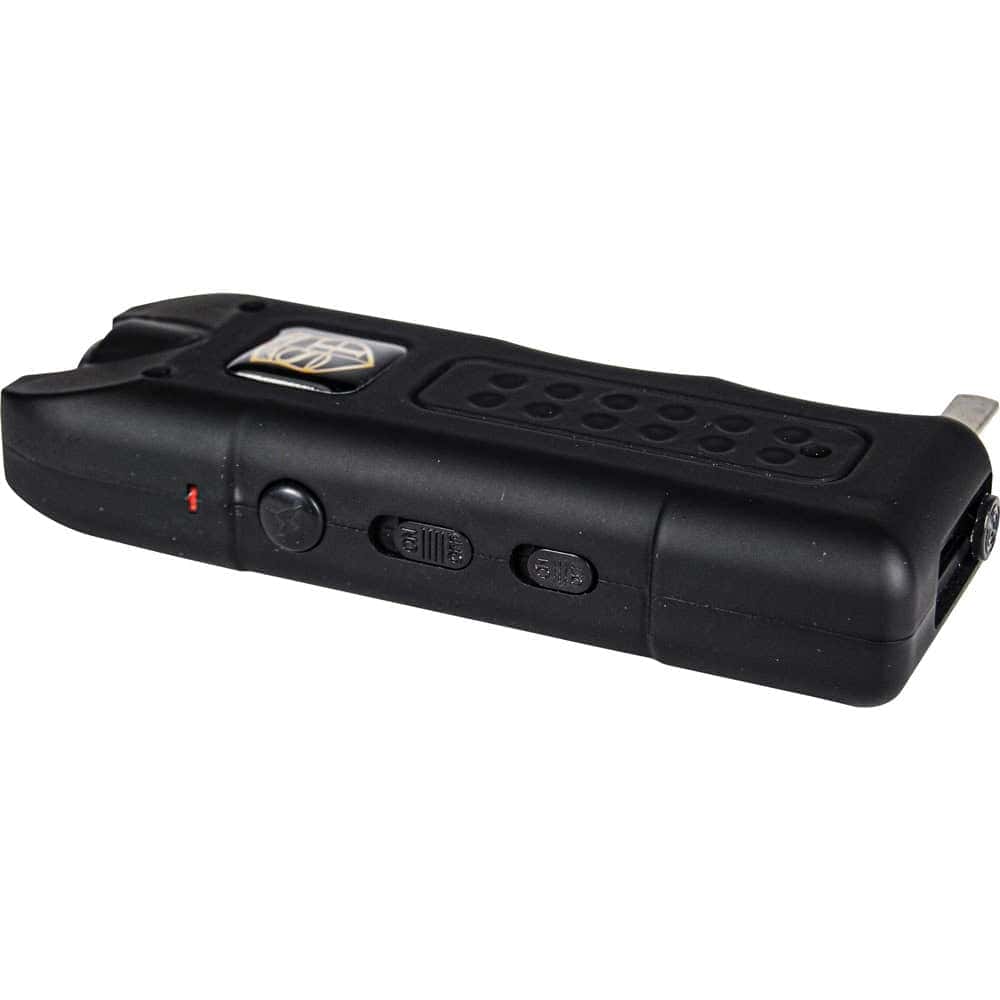 MultiGuard Stun Gun 80 Million Volts, Triple Defense with 120 dB Alarm and 120 Lumen Flashlight, 4.9 Milliamps Maximum Power, Rechargeable, Disable Pin Safety, Multiple Colors - Image 2