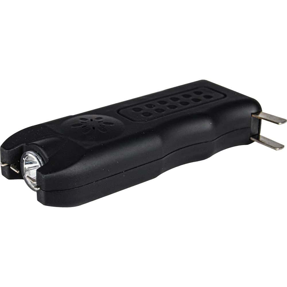 MultiGuard Stun Gun 80 Million Volts, Triple Defense with 120 dB Alarm and 120 Lumen Flashlight, 4.9 Milliamps Maximum Power, Rechargeable, Disable Pin Safety, Multiple Colors - Image 3