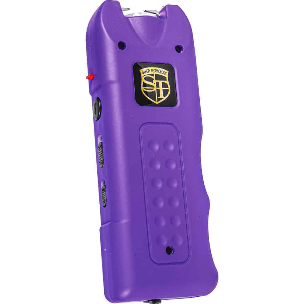 MultiGuard Stun Gun 80 Million Volts, Triple Defense with 120 dB Alarm and 120 Lumen Flashlight, 4.9 Milliamps Maximum Power, Rechargeable, Disable Pin Safety, Multiple Colors - Image 8