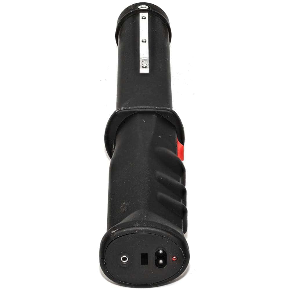 Repeller Stun Baton Black, 40 Million Volts, 4.6 Milliamps, 120 Lumen LED Flashlight, Extended Reach Defense, Disable Pin Safety, Rechargeable NiCd Battery, Nylon Holster, Home and Vehicle Protection - Image 4