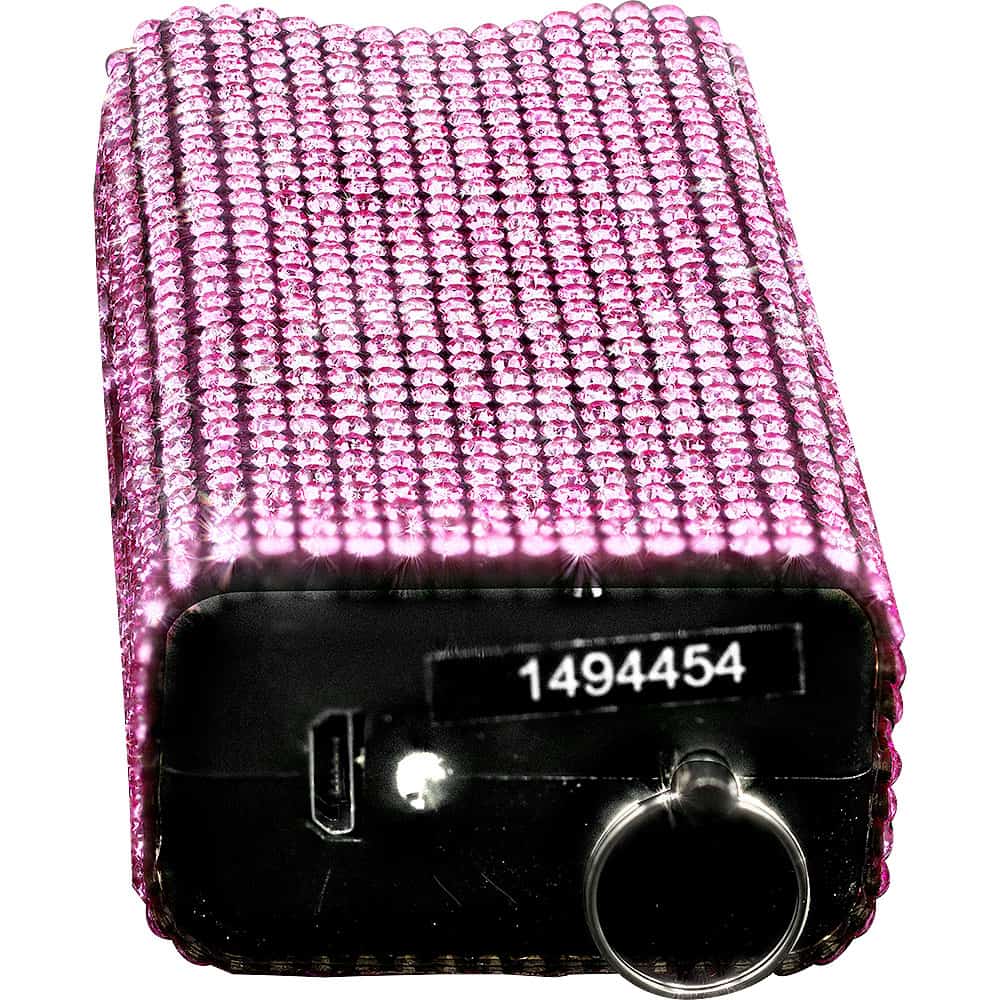 RhineStun Keychain Stun Gun, Rhinestone Design, 120 Lumen Flashlight, Rechargeable, Fashion Self Defense for Women, Multiple Colors - Image 9