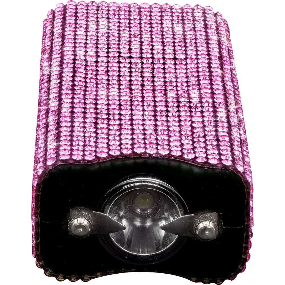 RhineStun Keychain Stun Gun, Rhinestone Design, 120 Lumen Flashlight, Rechargeable, Fashion Self Defense for Women, Multiple Colors - Image 8