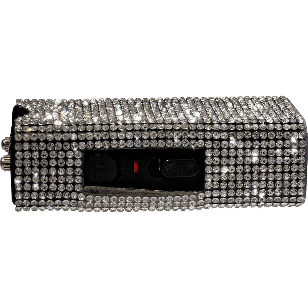 RhineStun Keychain Stun Gun, Rhinestone Design, 120 Lumen Flashlight, Rechargeable, Fashion Self Defense for Women, Multiple Colors - Image 3