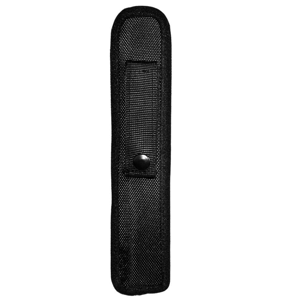 Telescopic Steel Baton with Rubber Handle, Expandable Defense Tool in 16 21 or 26 Inch Lengths, Solid Steel Construction, Nylon Holster Included, Professional Grade Self-Defense - Image 4