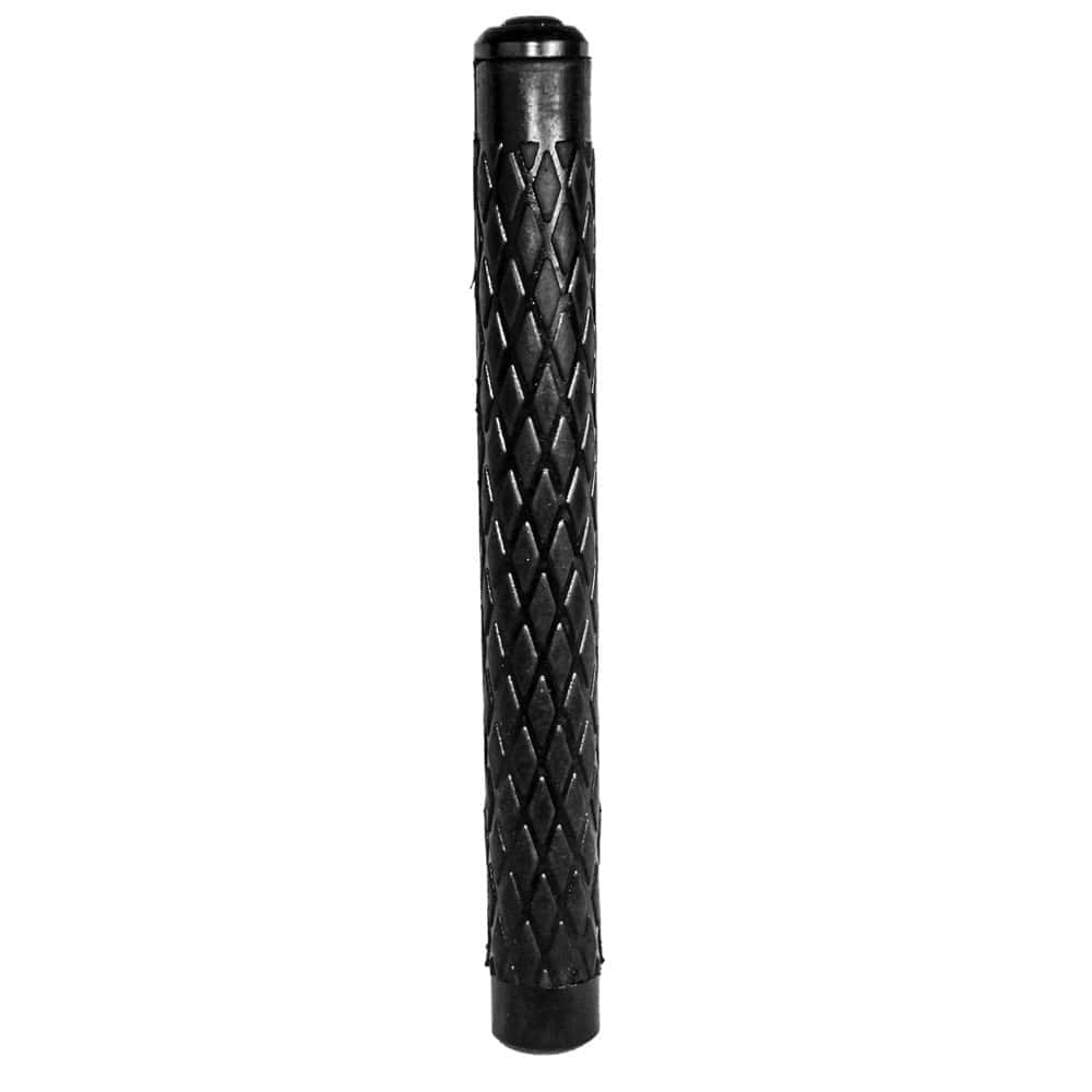 Telescopic Steel Baton with Rubber Handle, Expandable Defense Tool in 16 21 or 26 Inch Lengths, Solid Steel Construction, Nylon Holster Included, Professional Grade Self-Defense - Image 2