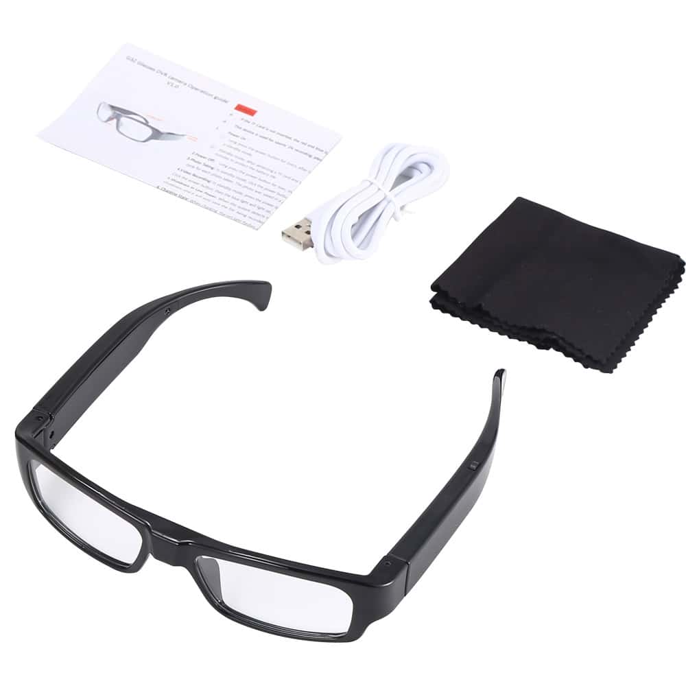 Eyeglasses Hidden Camera with DVR, 1080P Full HD Video Recording, Hands-Free Eye-Level Perspective, 32GB Internal Memory, 1-2 Hour Battery Life, Wearable Surveillance - Image 8