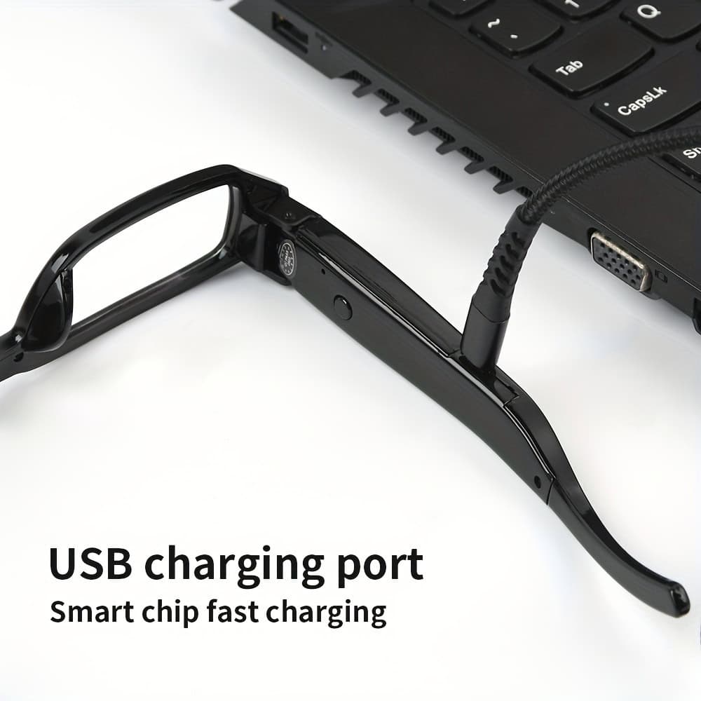 Eyeglasses Hidden Camera with DVR, 1080P Full HD Video Recording, Hands-Free Eye-Level Perspective, 32GB Internal Memory, 1-2 Hour Battery Life, Wearable Surveillance - Image 9