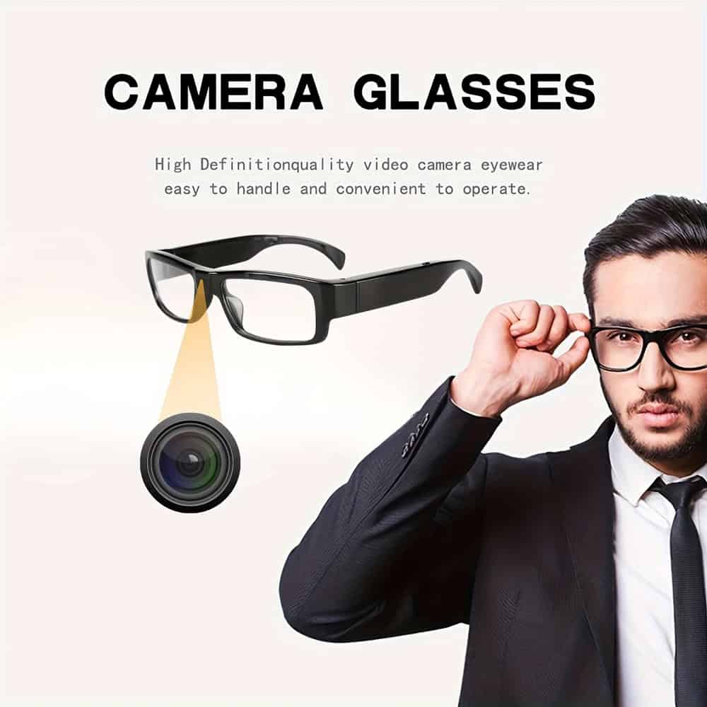 Eyeglasses Hidden Camera with DVR, 1080P Full HD Video Recording, Hands-Free Eye-Level Perspective, 32GB Internal Memory, 1-2 Hour Battery Life, Wearable Surveillance - Image 12