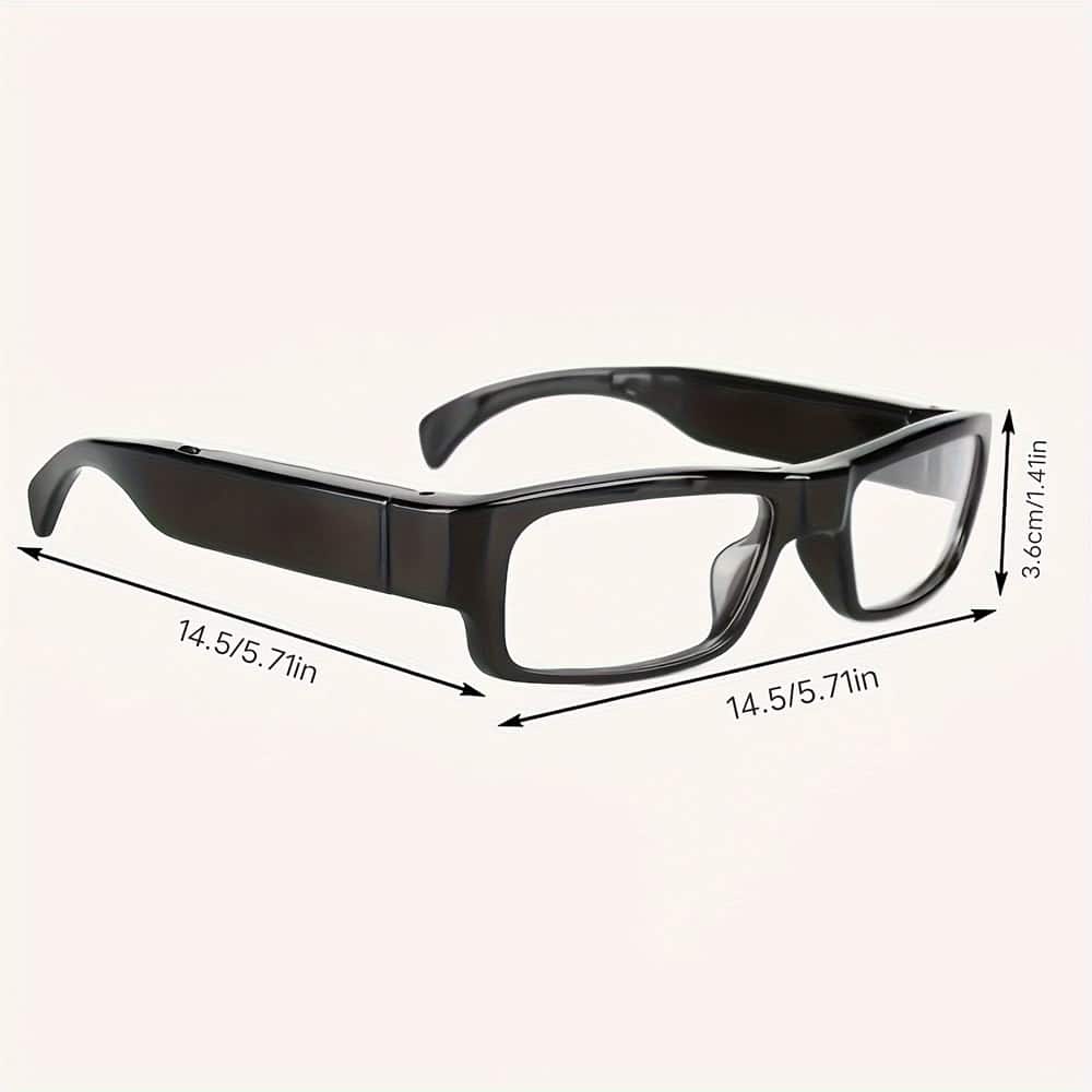 Eyeglasses Hidden Camera with DVR, 1080P Full HD Video Recording, Hands-Free Eye-Level Perspective, 32GB Internal Memory, 1-2 Hour Battery Life, Wearable Surveillance - Image 13
