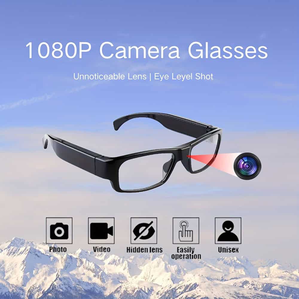Eyeglasses Hidden Camera with DVR, 1080P Full HD Video Recording, Hands-Free Eye-Level Perspective, 32GB Internal Memory, 1-2 Hour Battery Life, Wearable Surveillance - Image 14