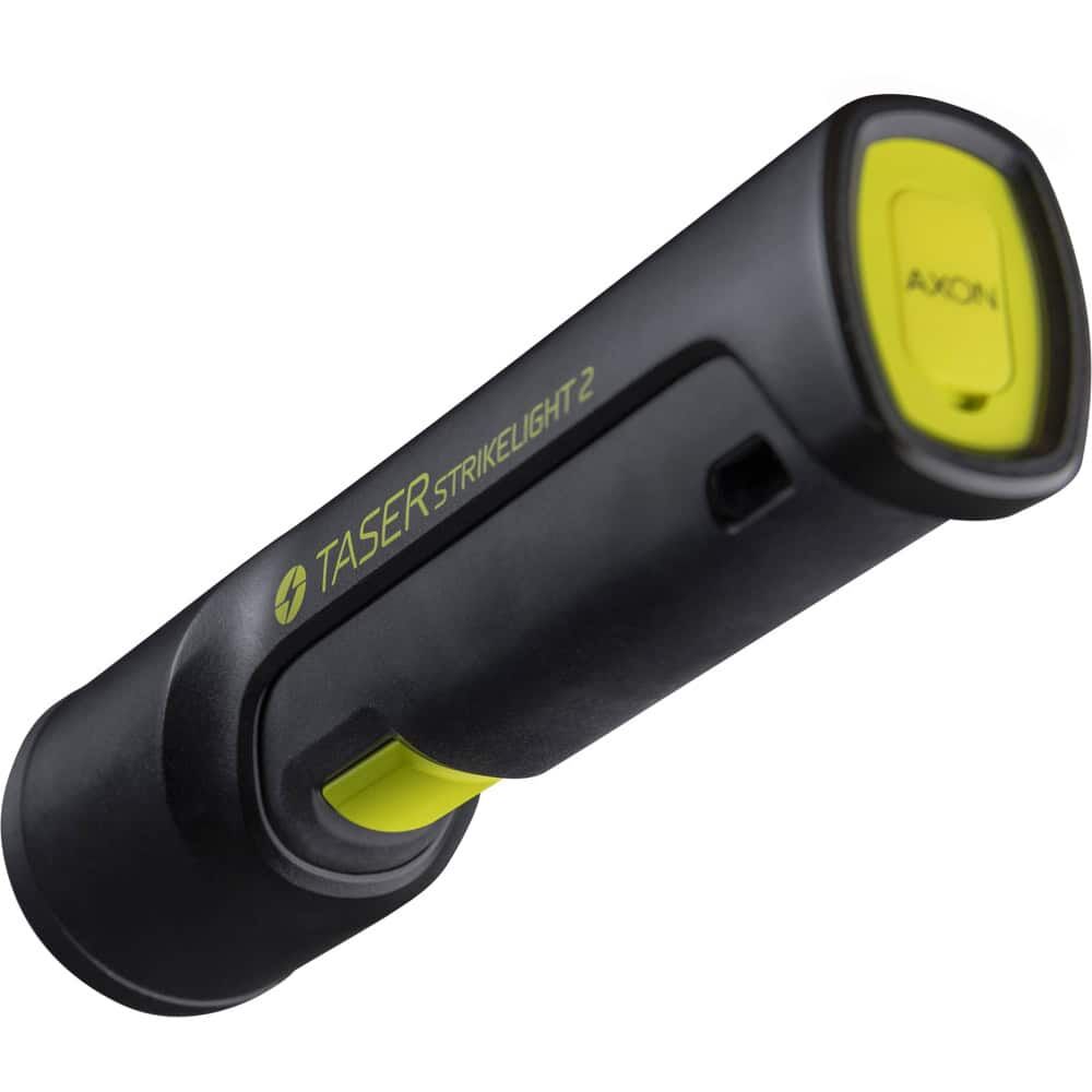 TASER StrikeLight 2 Stun Gun Flashlight — 3 Light Modes, Rechargeable, 100 Lumens, Built-In Stun, Wrist Strap — For Runners, Security, Home Defense - Image 3