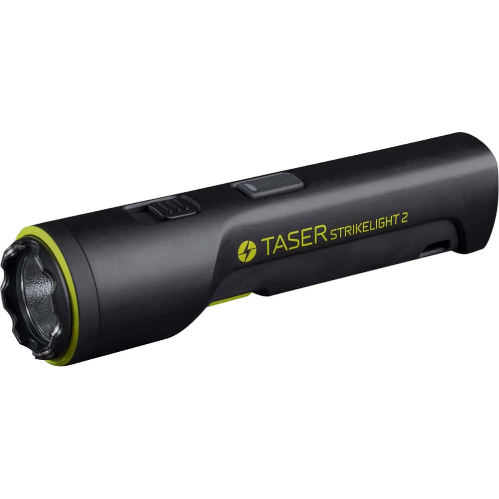 TASER StrikeLight 2 Stun Gun Flashlight — 3 Light Modes, Rechargeable, 100 Lumens, Built-In Stun, Wrist Strap — For Runners, Security, Home Defense - Image 7