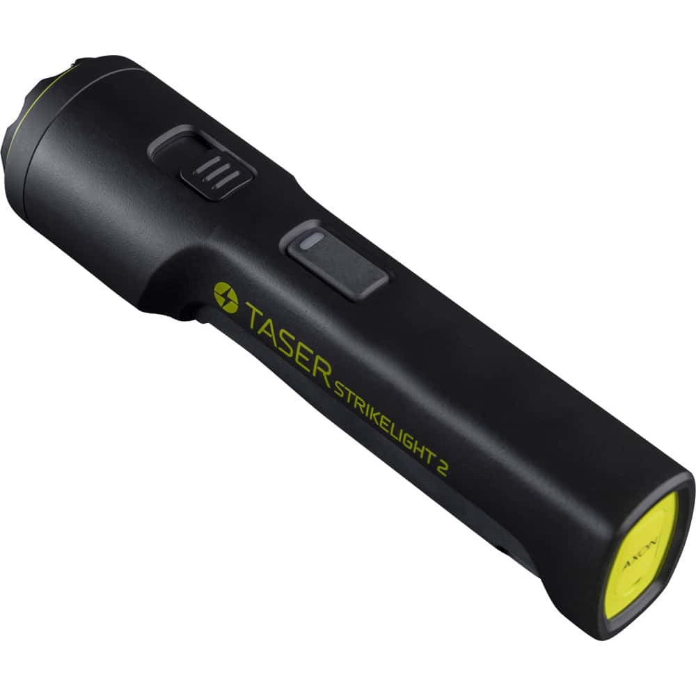 TASER StrikeLight 2 Stun Gun Flashlight — 3 Light Modes, Rechargeable, 100 Lumens, Built-In Stun, Wrist Strap — For Runners, Security, Home Defense - Image 8