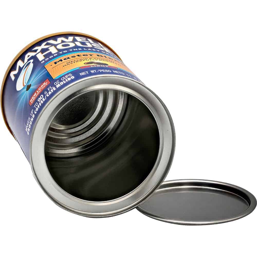 Coffee Container Diversion Safe, Full-Size Canister Design, Twist-Off Lid, Hidden Compartment 2.875 x 3.5 Inches, Kitchen Counter Concealment, Generous Storage - Image 2