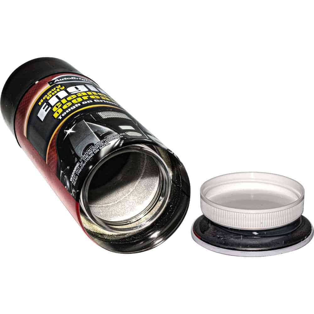 Engine Degreaser Diversion Safe, Garage Workshop Concealment, Screw-Top Can Design, Hidden Compartment 1.75 x 4 Inches, Automotive Style, Workshop Security - Image 2
